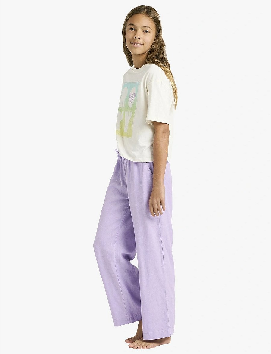 Roxy - LEKEITIO BREAK PANT RG - pantalons - crocus petal - 5