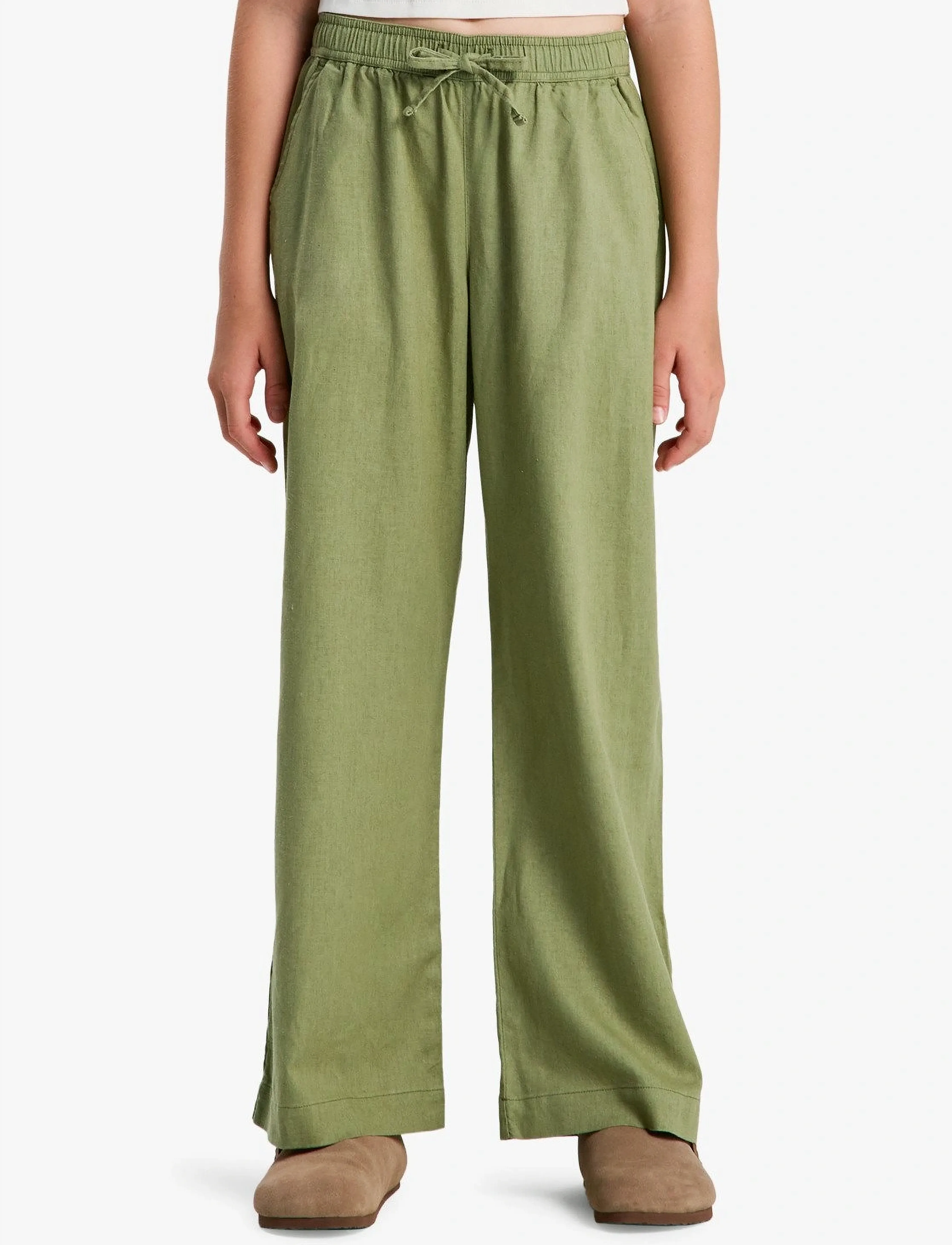 Roxy LEKEITIO BREAK PANT RG - Broeken - OIL GREEN / khaki/green