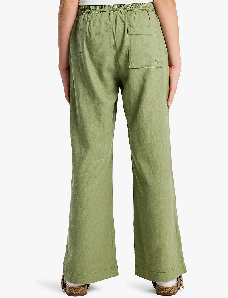 Roxy - LEKEITIO BREAK PANT RG - leinen-kleidung - oil green - 3