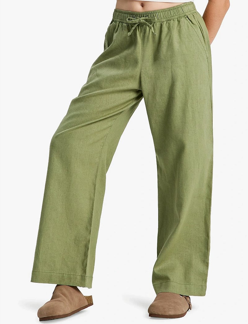 Roxy - LEKEITIO BREAK PANT RG - leinen-kleidung - oil green - 5