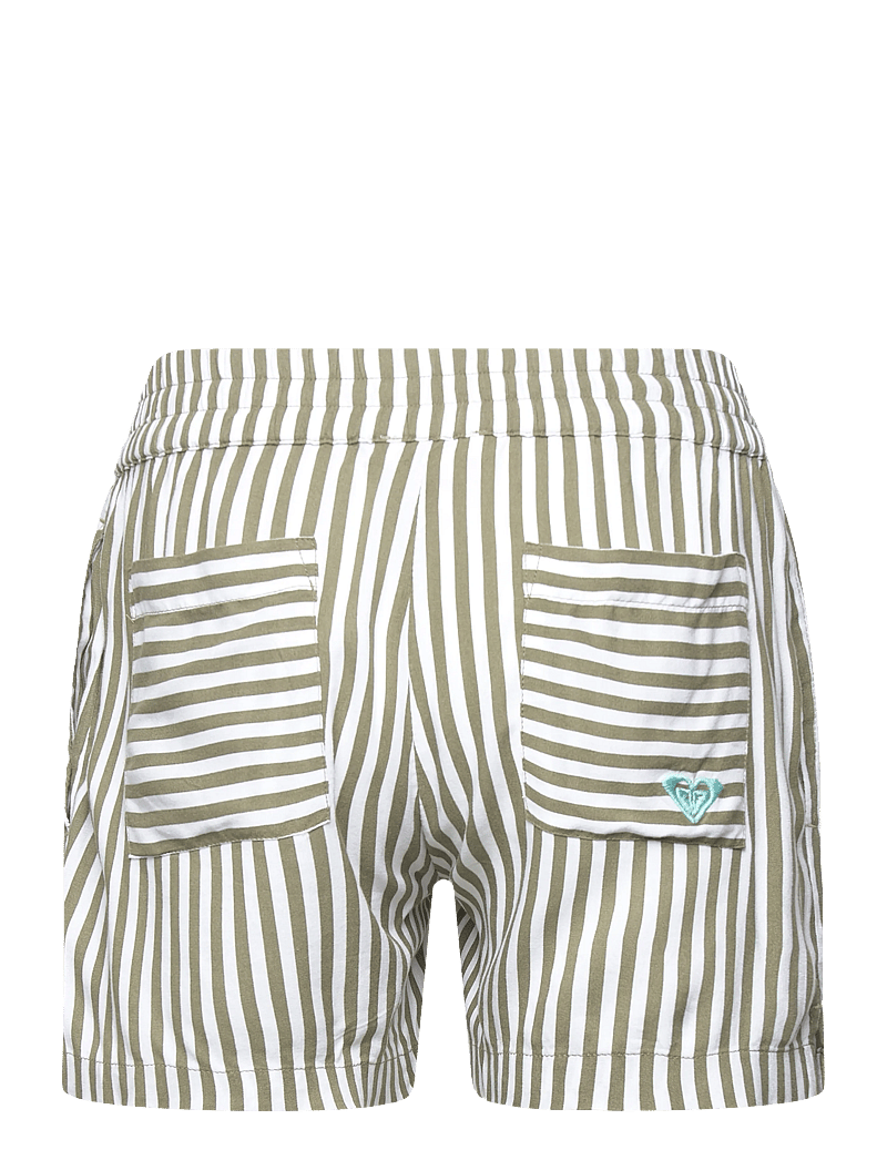 Roxy - LEKEITIO BAY PRINTED RG - sport-shorts - oil green vert moda stripe - 2