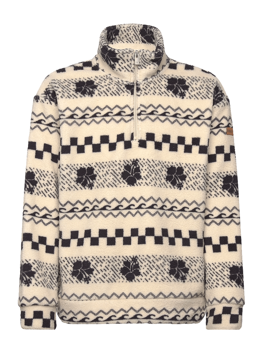 Roxy - CALLING ALL MY GIRLS - sweatshirts - parchment morning crush rg - 0