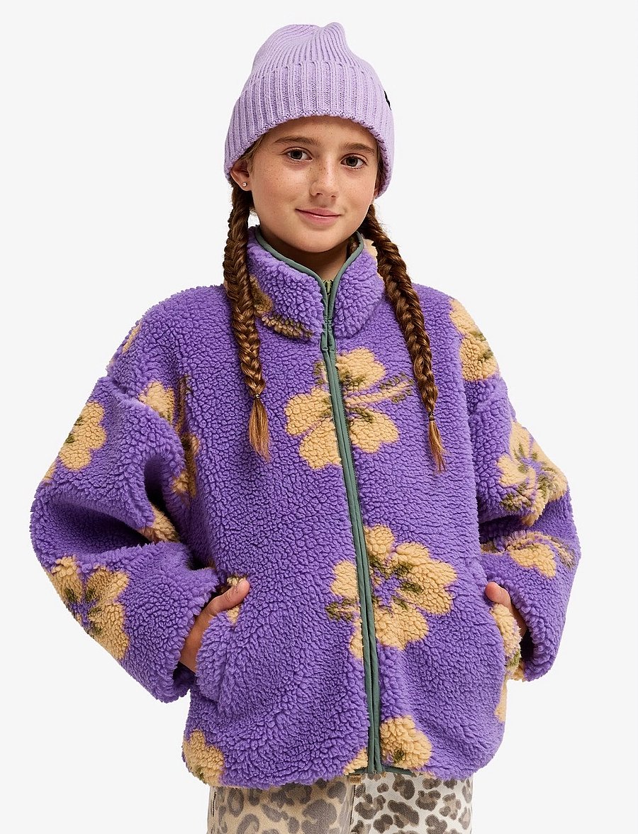 Roxy - LIKE ELECTRICITY - fleecejackor - dahlia purple bold hibi - 0
