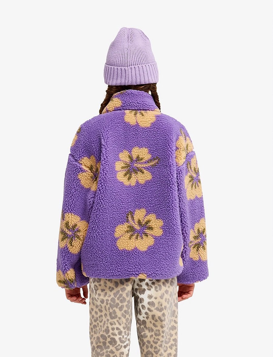 Roxy - LIKE ELECTRICITY - fleecejackor - dahlia purple bold hibi - 2