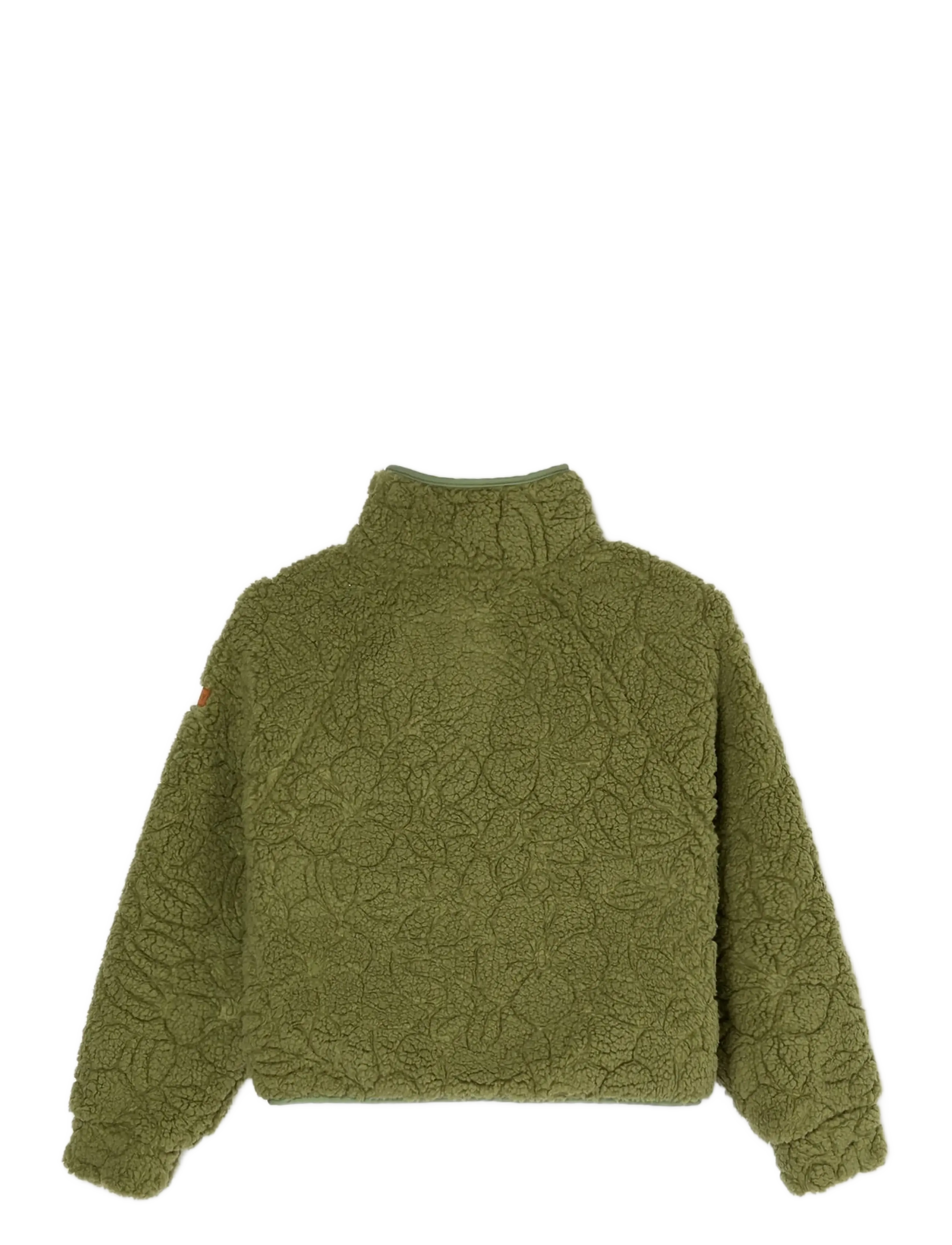 Roxy - BLURRY CLOUD RG - fleece jackets - oil green outline mo - 2