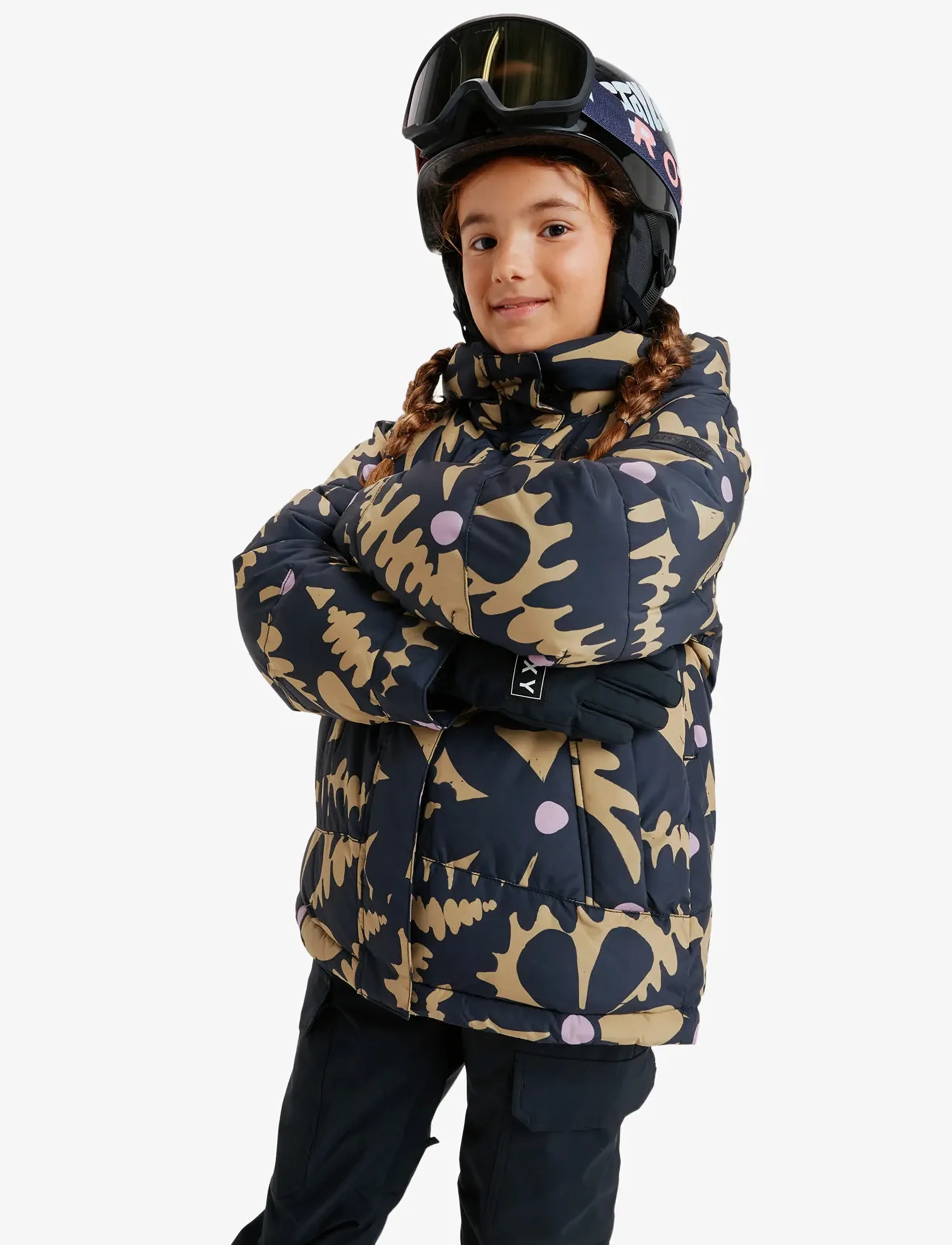 Roxy - ASKAMOON GIRL JK - skijakker - fennel seed big flower rg - 5