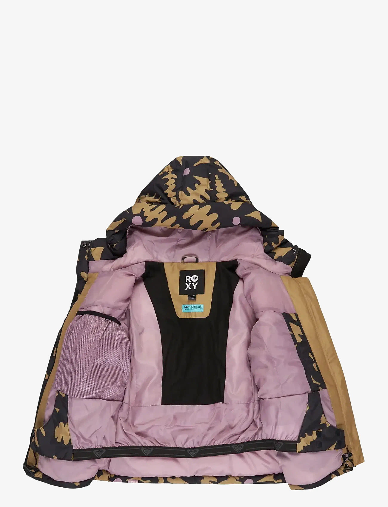 Roxy - ASKAMOON GIRL JK - skidjackor - fennel seed big flower rg - 3