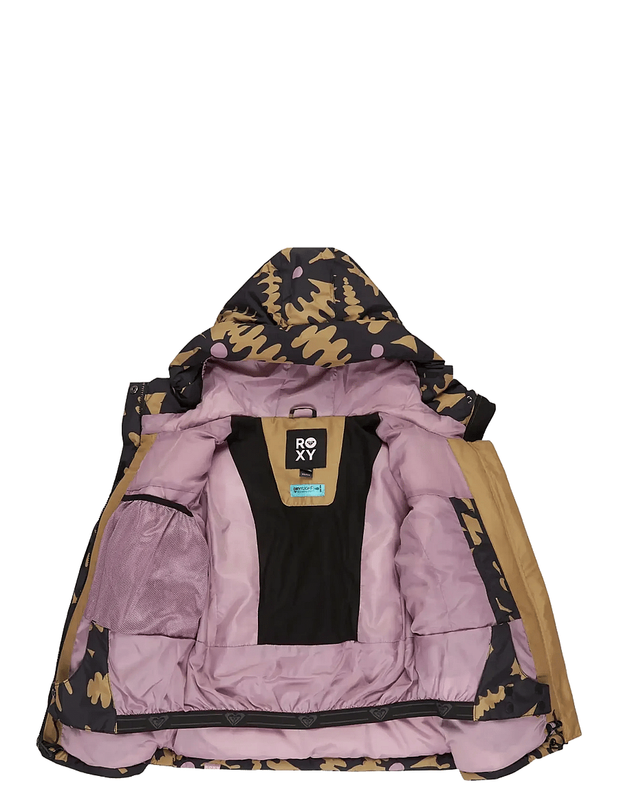 Roxy - ASKAMOON GIRL JK - slidinėjimo striukės - fennel seed big flower rg - 3