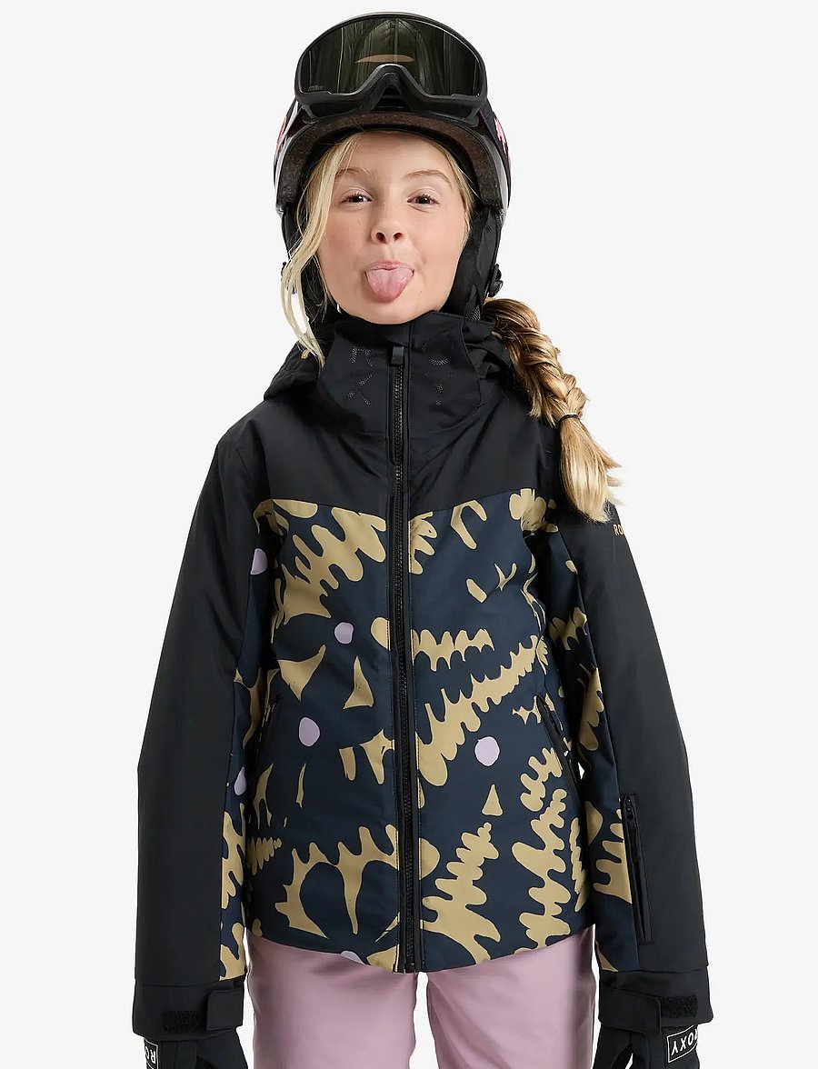 Roxy - FREE JET BLOCK GIRL JK - skijacken - fennel seed big flower rg - 0