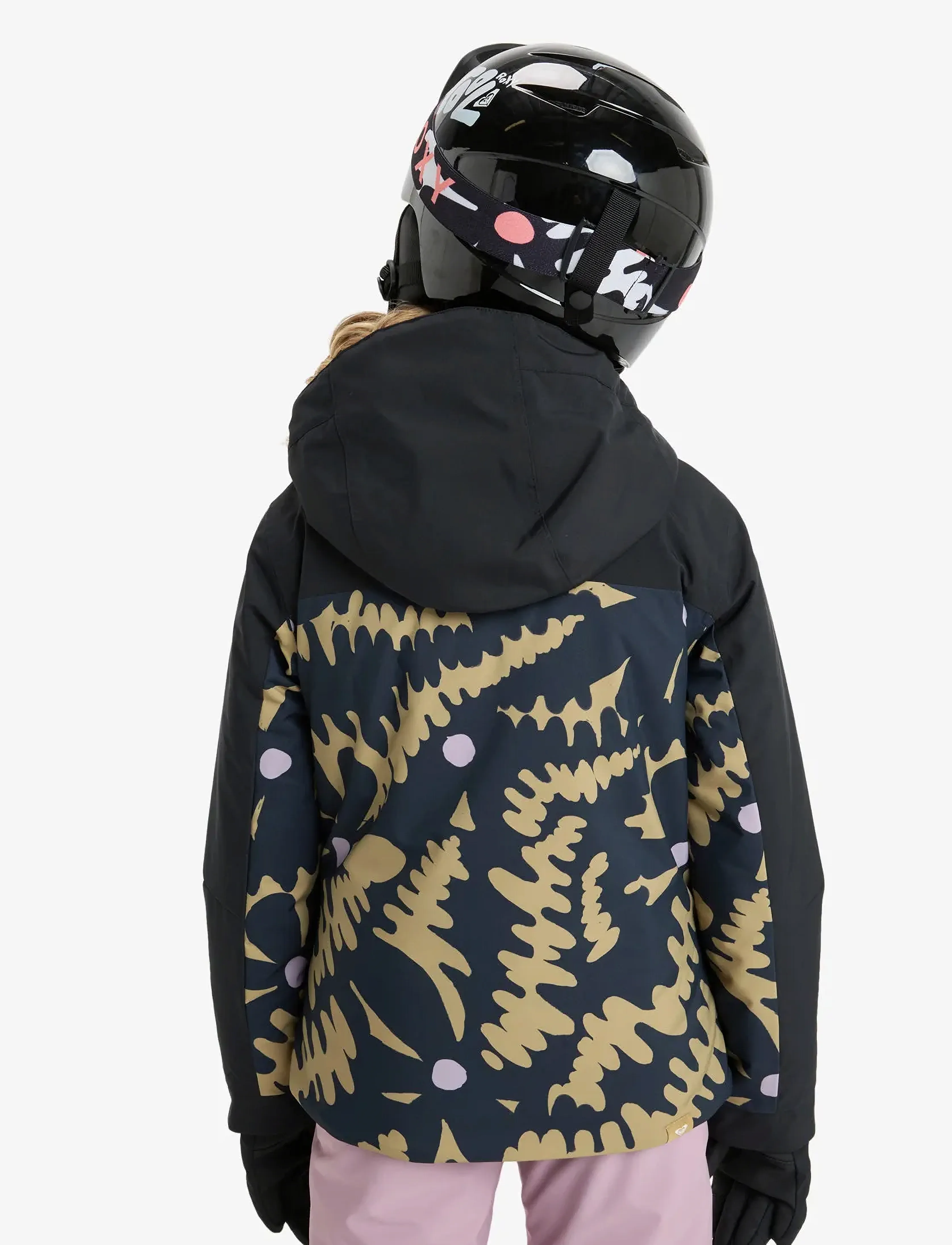 Roxy - FREE JET BLOCK GIRL JK - skijacken - fennel seed big flower rg - 4