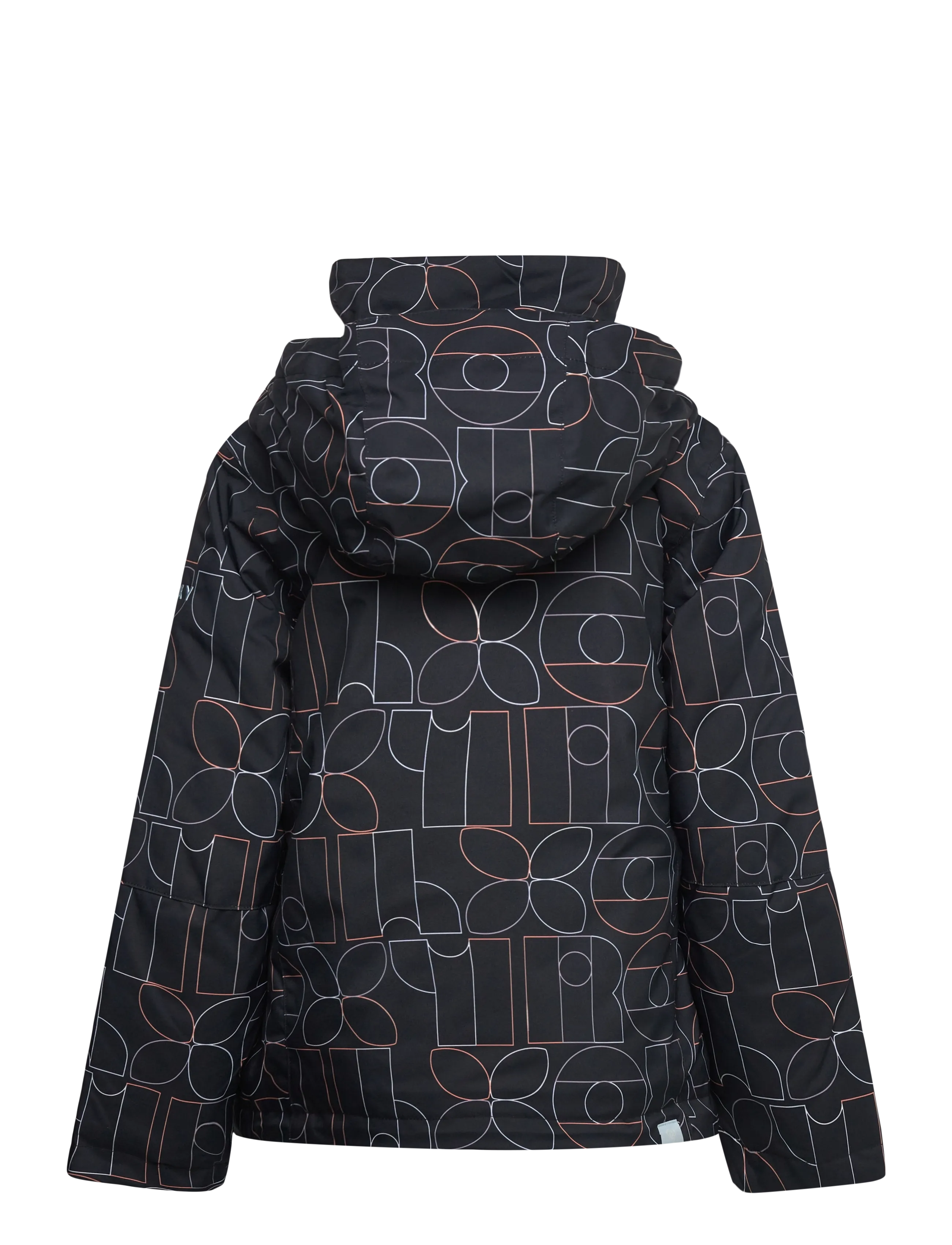 Roxy - ROXY JETTY GIRL JK - ski jackets - true black bobby line - 2