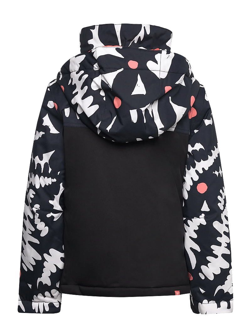 Roxy - GALAXY GIRL JK - suusajoped - true black big flower - 2
