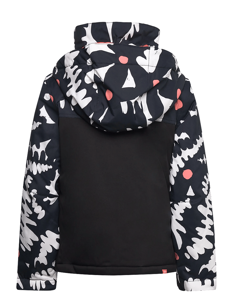 Roxy - GALAXY GIRL JK - skidjackor - true black big flower - 2