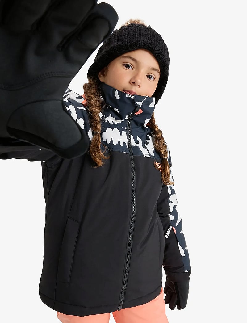 Roxy - GALAXY GIRL JK - suusajoped - true black big flower - 5
