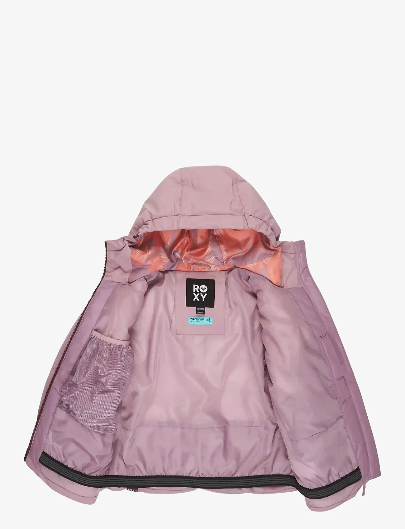 Roxy - SNOWYHILL PUFFY GIRL JK - skijacken - discreet mauve - 3