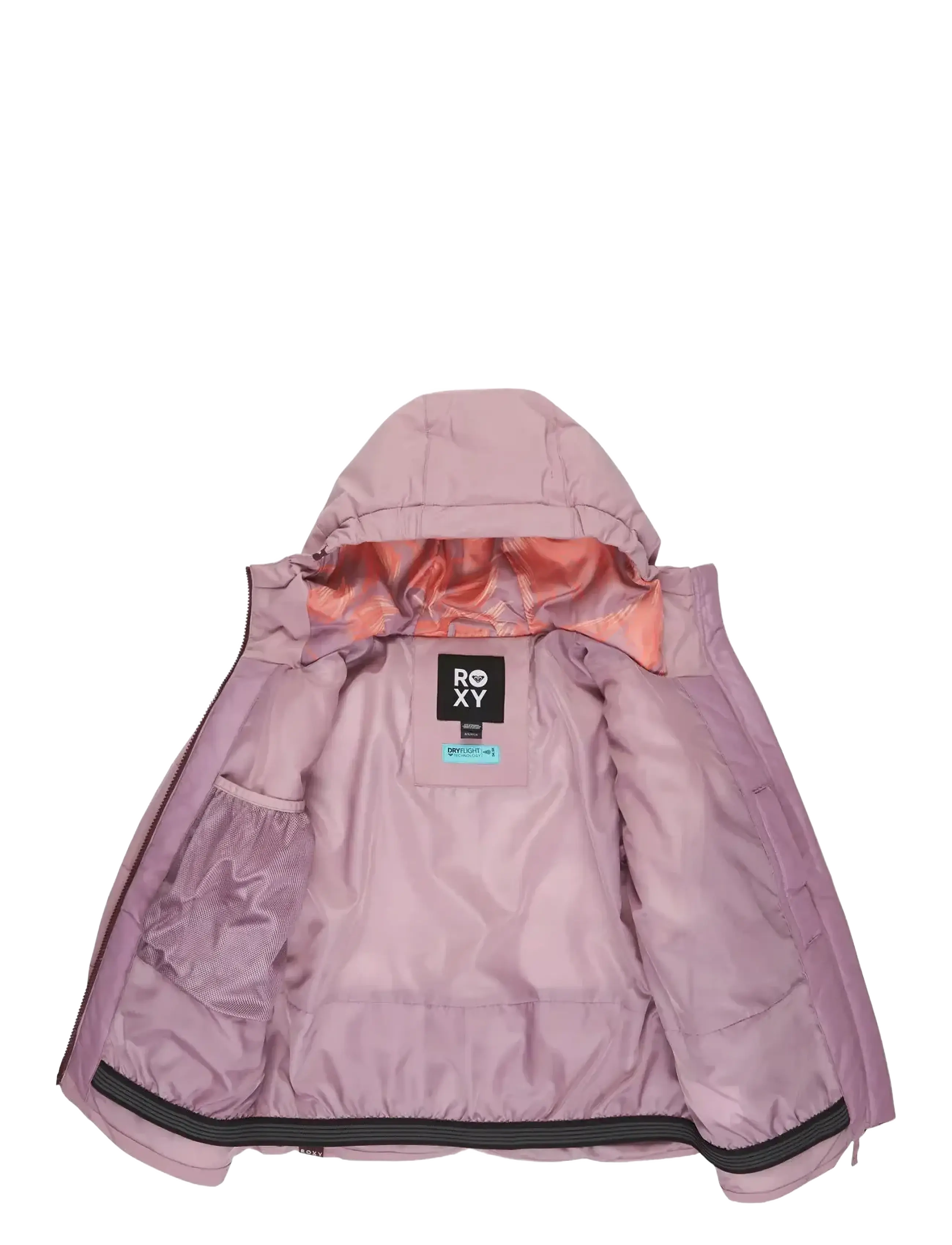 Roxy - SNOWYHILL PUFFY GIRL JK - skidjackor - discreet mauve - 3