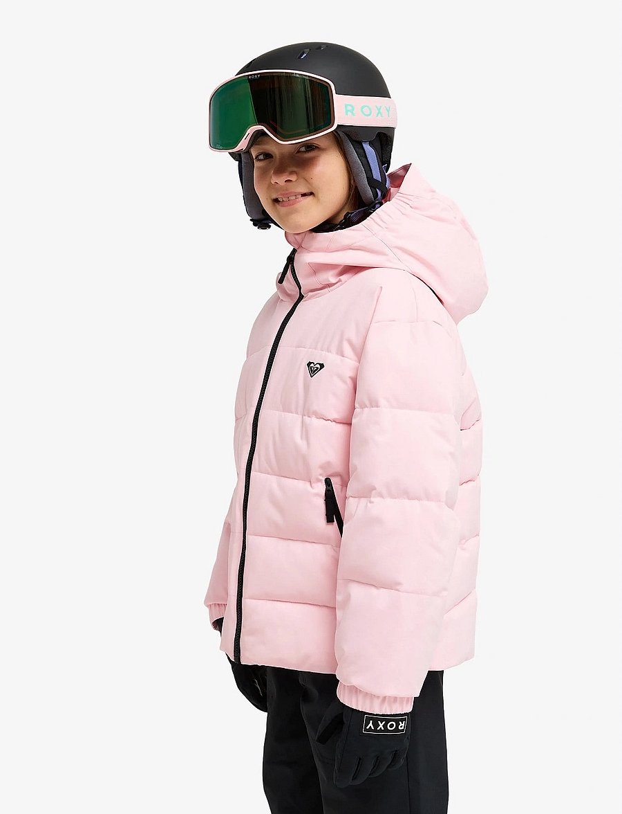 Roxy - SNOWYHILL PUFFY GIRL JK - skidjackor - rose shadow - 5