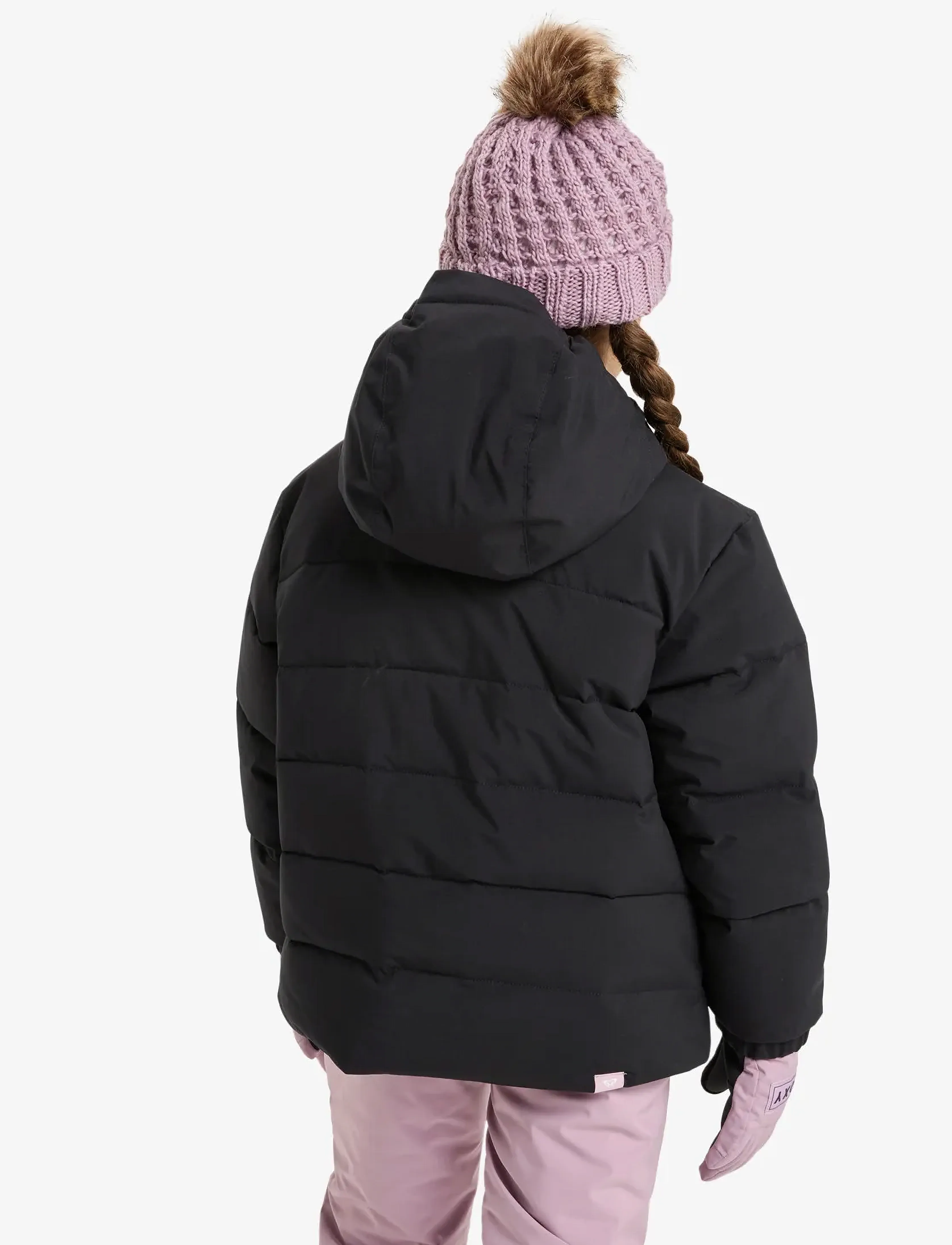 Roxy - SNOWYHILL PUFFY GIRL JK - skidjackor - true black - 4