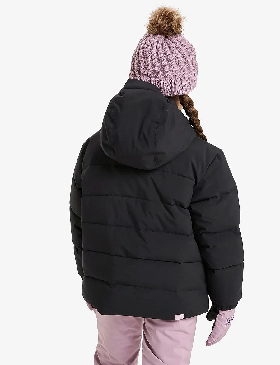 Roxy - SNOWYHILL PUFFY GIRL JK - skidjackor - true black - 4