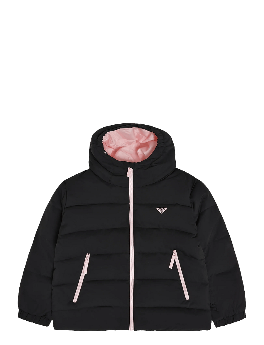Roxy - SNOWYHILL PUFFY GIRL JK - skijacken - true black - 1