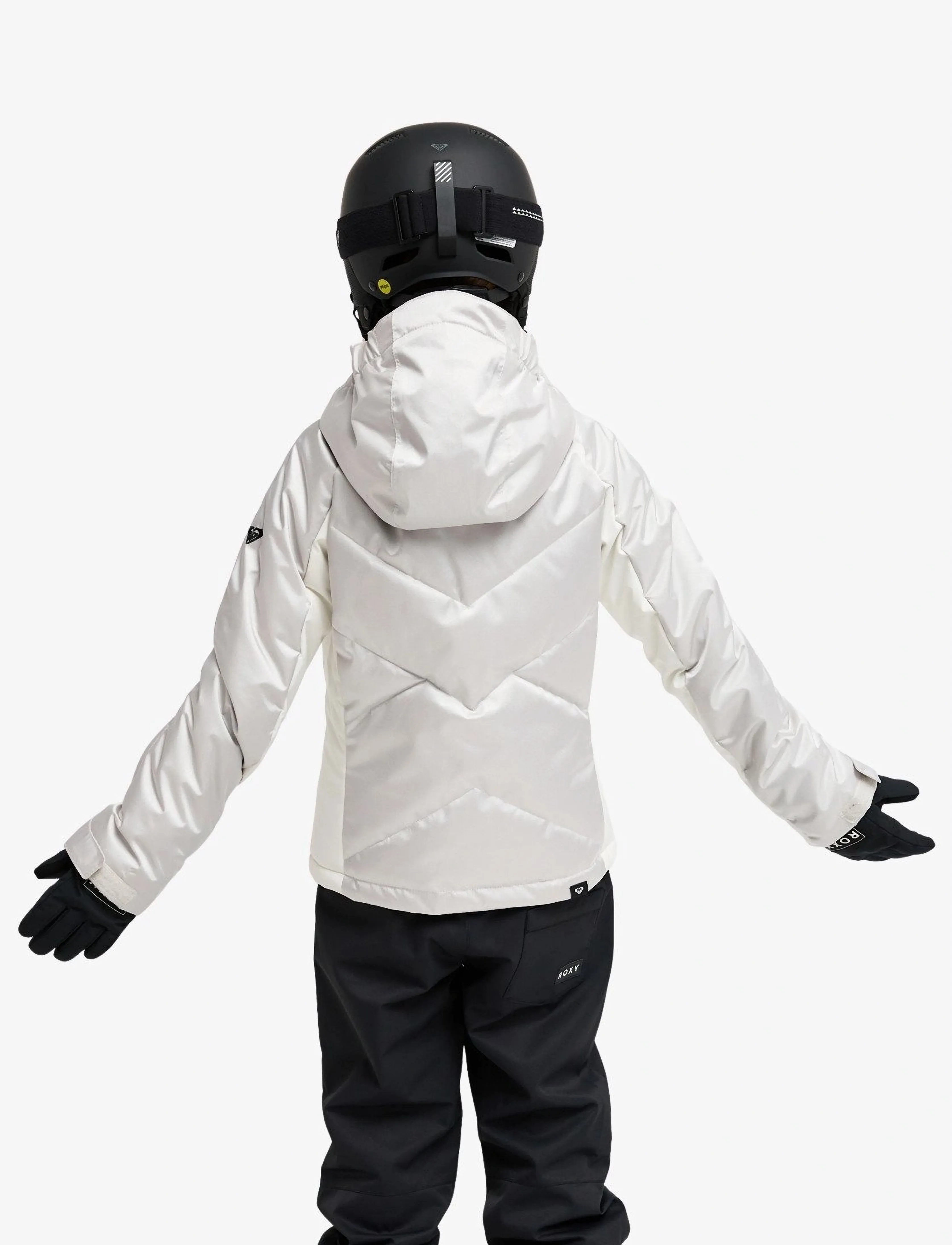 Roxy - SNOWDRIFT GIRL JK - skijacken - silver - 3