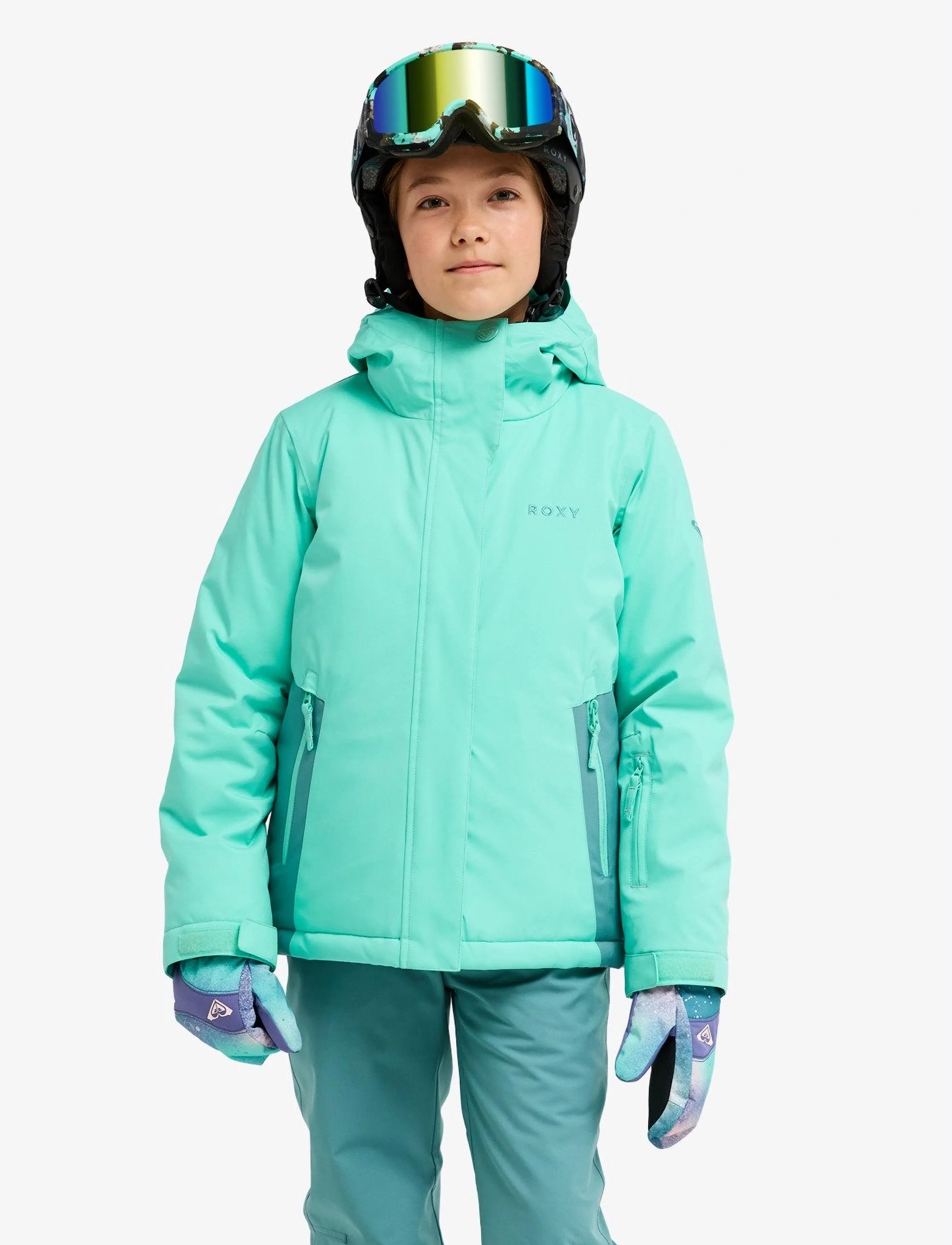 Roxy - SNOWFLARE GIRL JK - einkaufen nach alter von - opal - 0