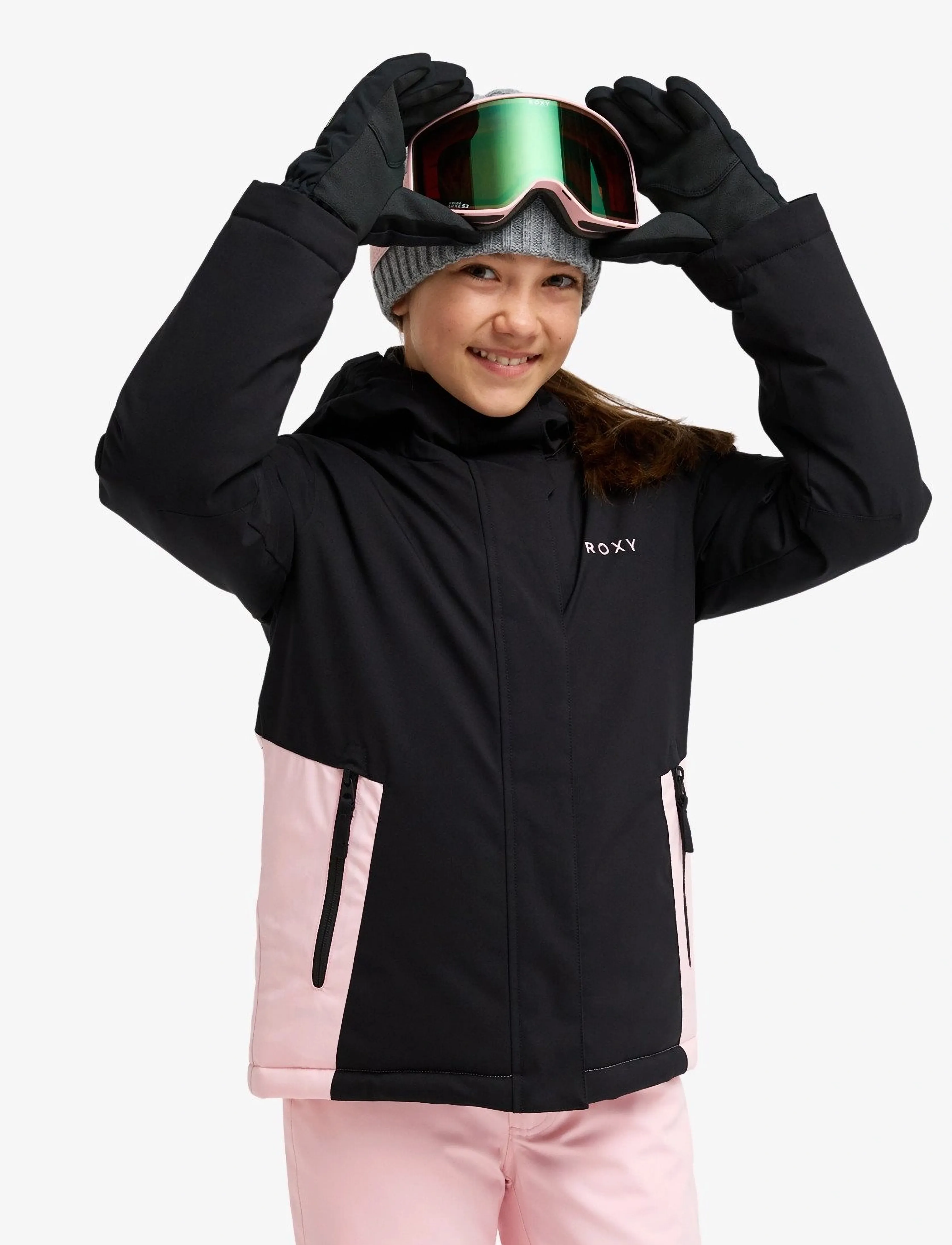 Roxy - SNOWFLARE GIRL JK - skidjackor - true black - 0