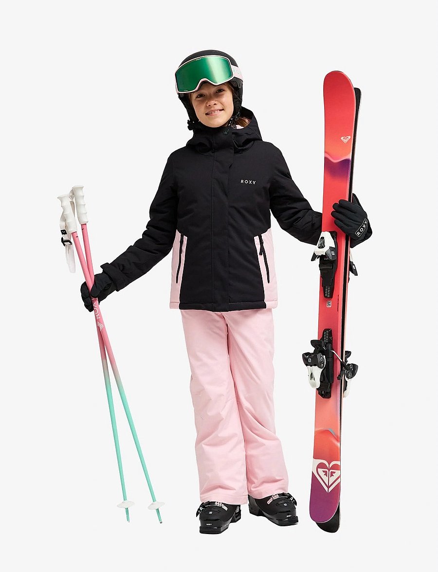 Roxy - SNOWFLARE GIRL JK - skidjackor - true black - 4