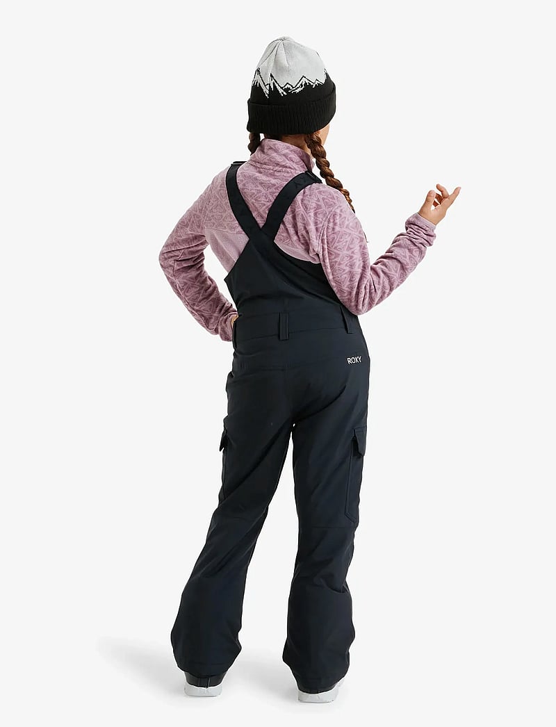 Roxy - NON STOP BIB GIRL - vinterbyxor - true black - 3