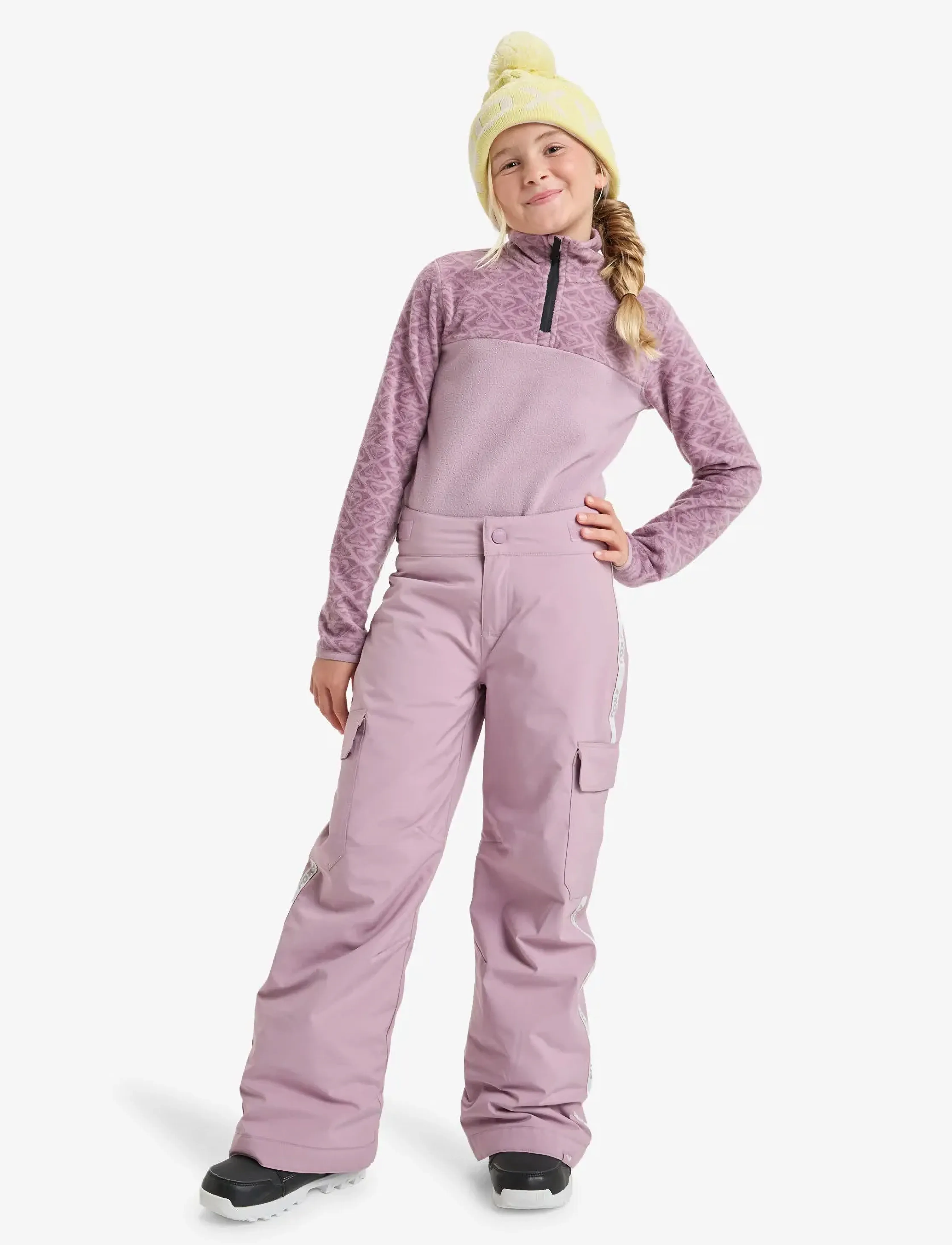 Roxy - BANKY ICE GIRL PT - talvepüksid - discreet mauve - 4