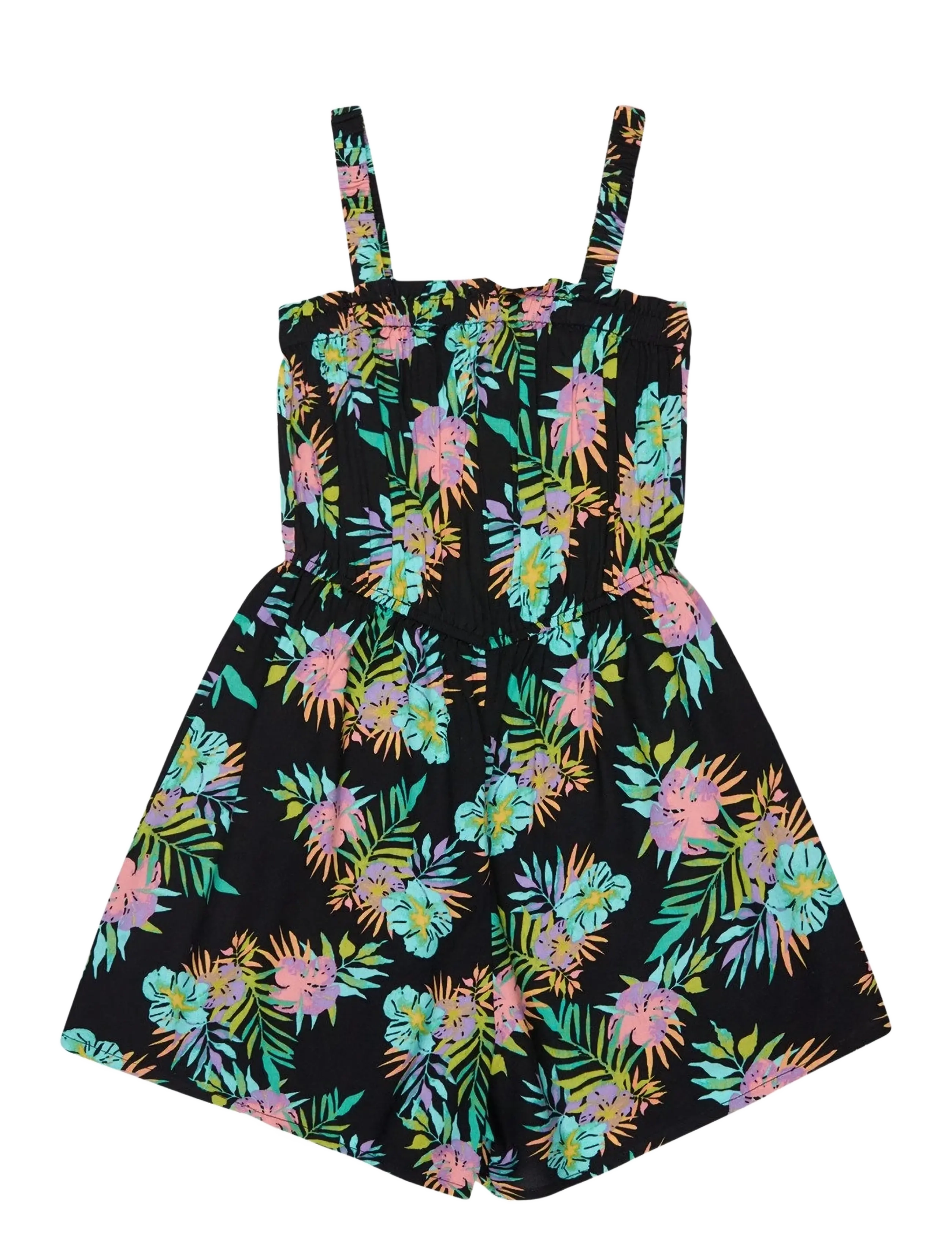 Roxy PLAYA BABY PRINTED - Riided - ANTHRACITE AQUARELLA ACTIVE RG / black