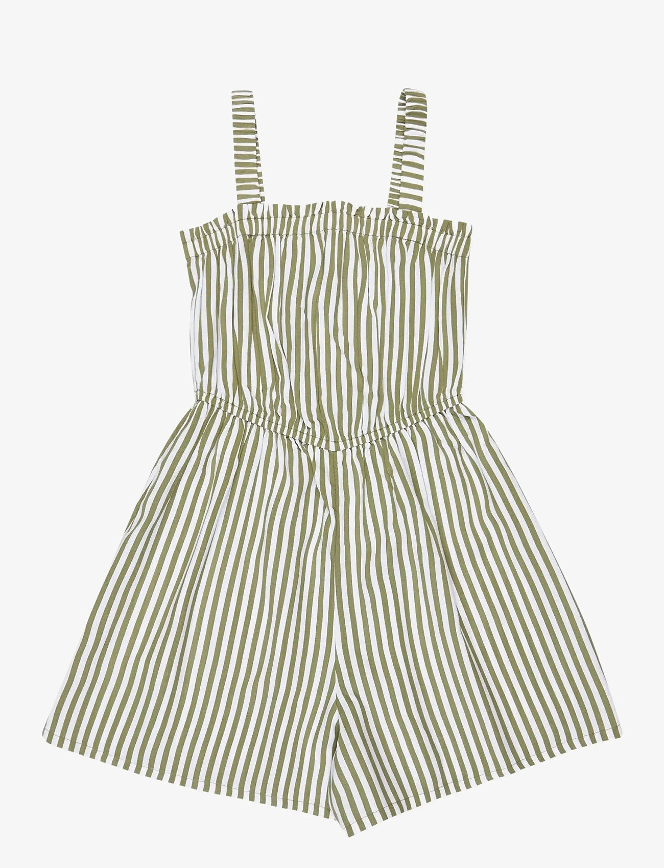 Roxy - PLAYA BABY PRINTED - jumpsuits - oil green vert moda stripe - 0