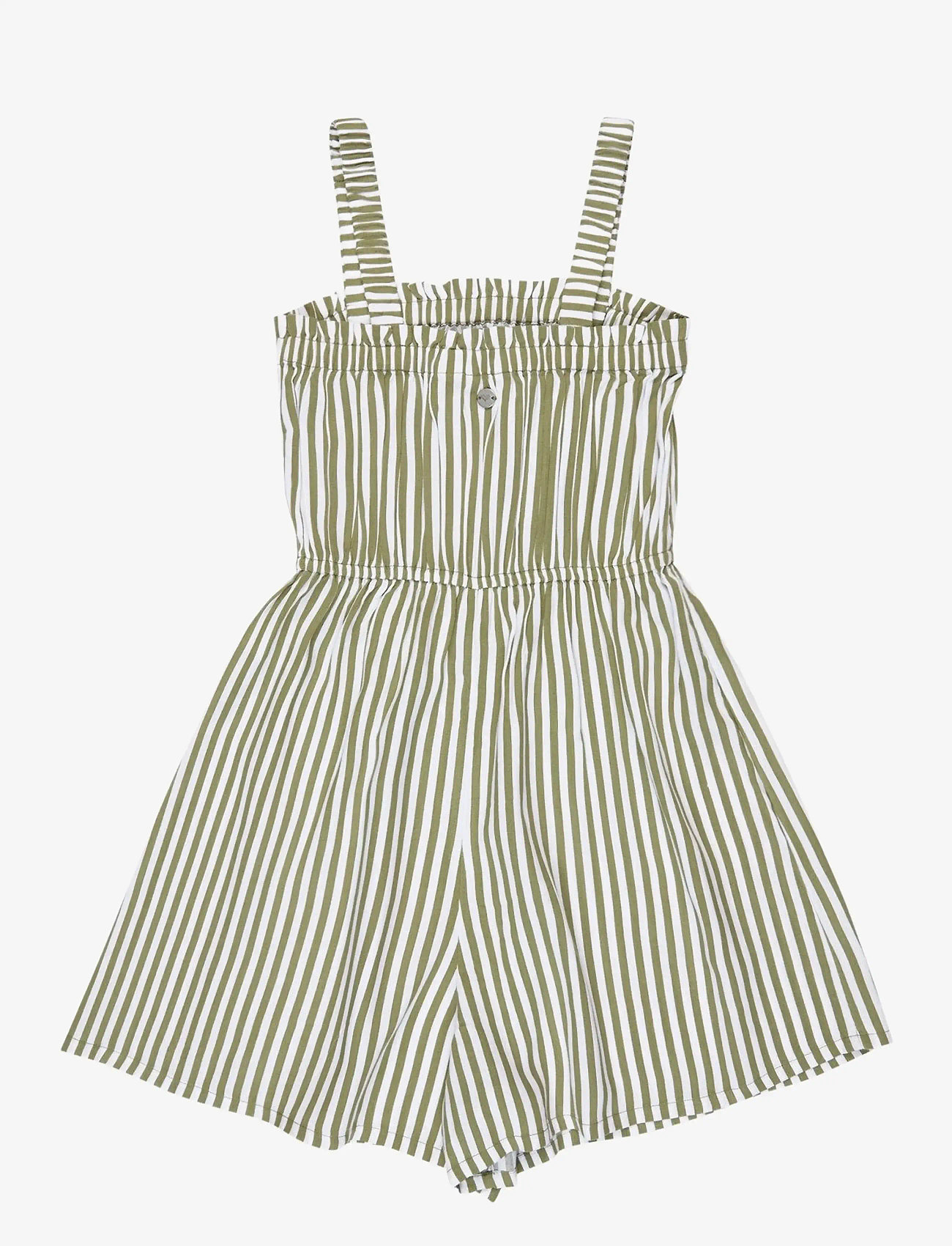 Roxy - PLAYA BABY PRINTED - jumpsuits - oil green vert moda stripe - 1