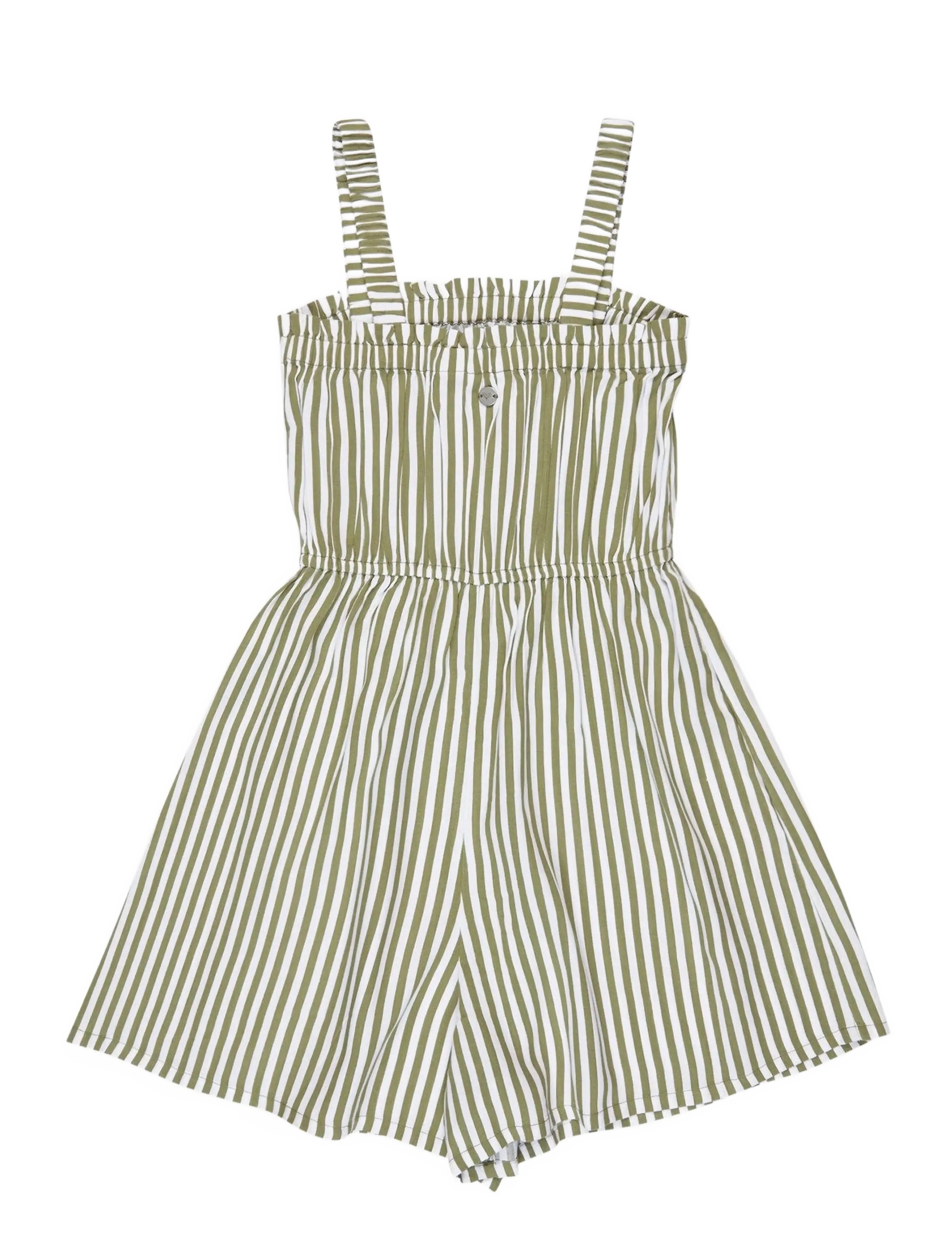 Roxy - PLAYA BABY PRINTED - jumpsuits - oil green vert moda stripe - 1