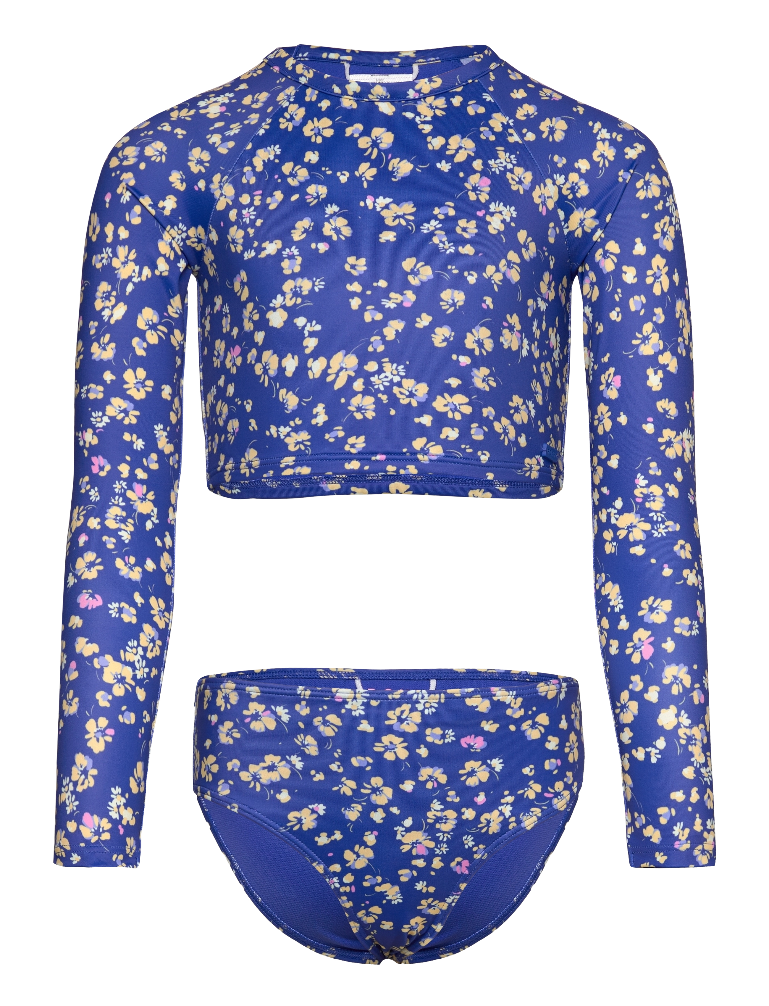 ROXY Shadow Floral Crop Lycra Set Blau - 176 - Kinder