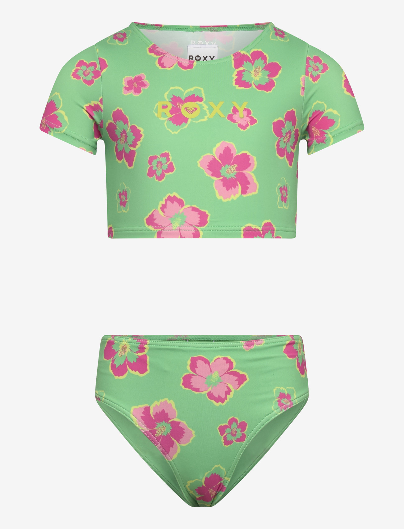 Roxy - TROPICOOL CROP LYCRA SET - bikinit - katydid tropicool - 1