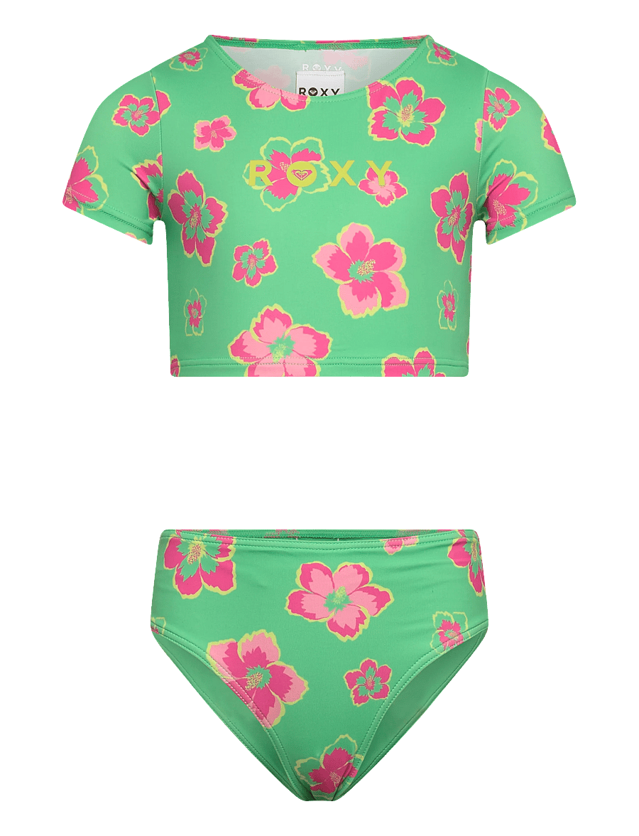 Roxy - TROPICOOL CROP LYCRA SET - sports swimwear - katydid tropicool - 1