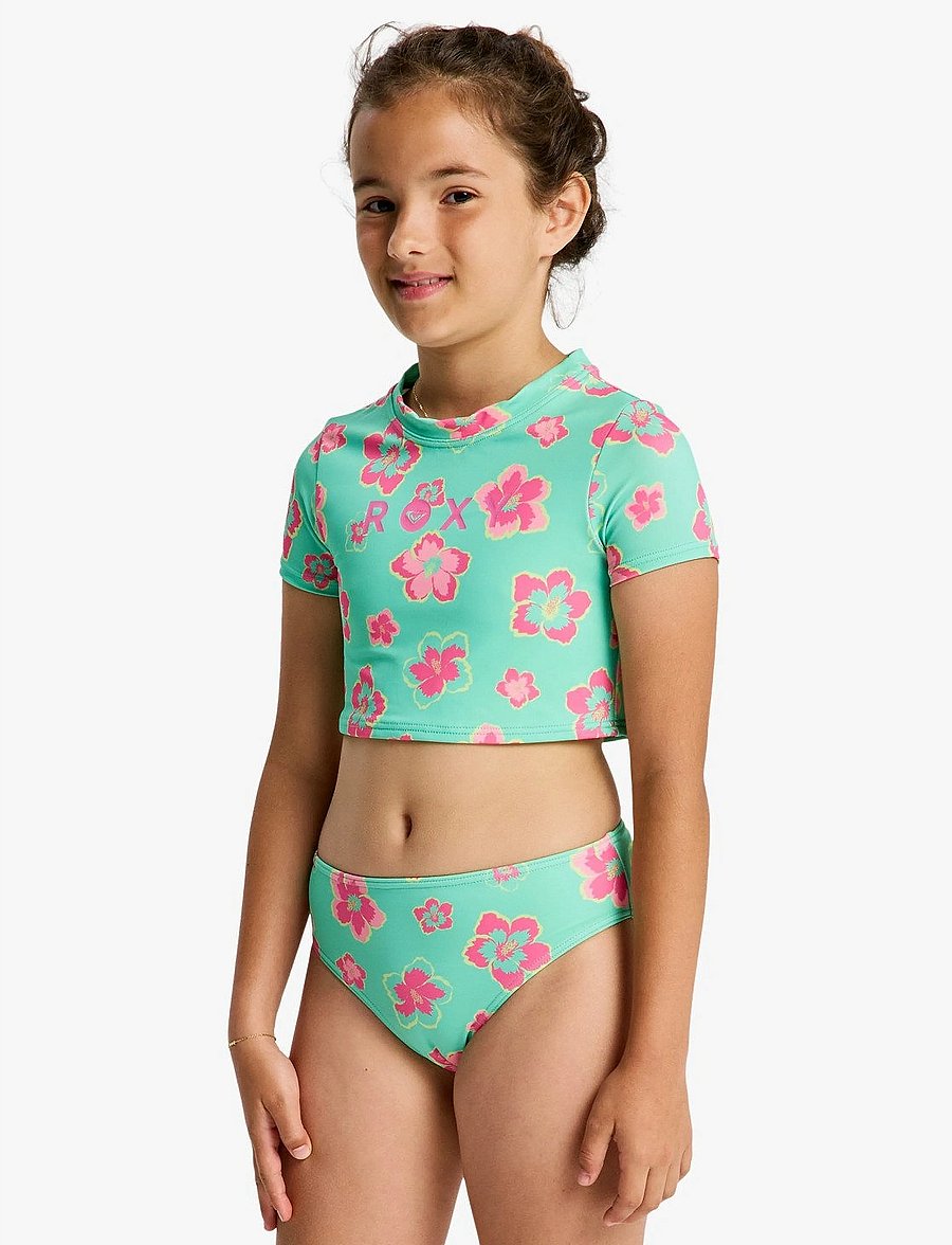 Roxy - TROPICOOL CROP LYCRA SET - sports swimwear - katydid tropicool - 4