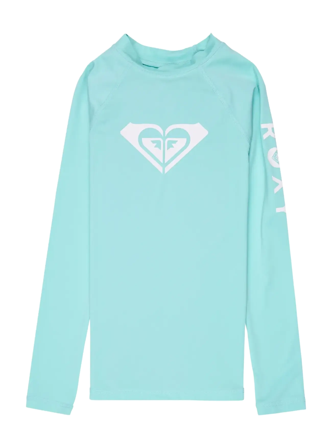 Roxy Whole Hearted Ls, Børn, Langærmet Rashguard, Blå, Str: 170