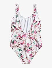Roxy - HAPPY TROPICAL RG ONE PIECE - gode sommertilbud - bright white happy tropical rg - 1