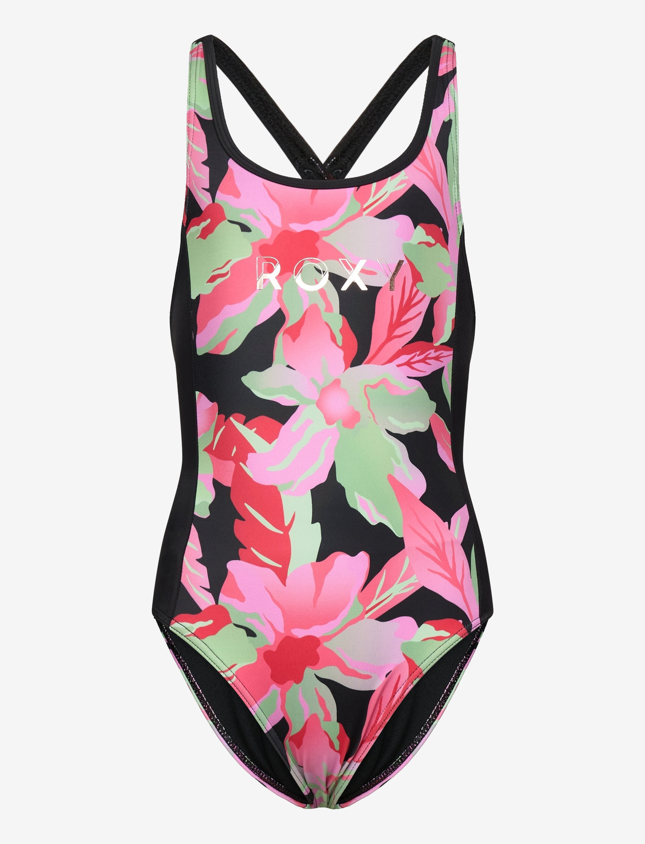 Roxy - ACTIVE RG ONE PIECE - bademode - anthracite the moves floral - 0