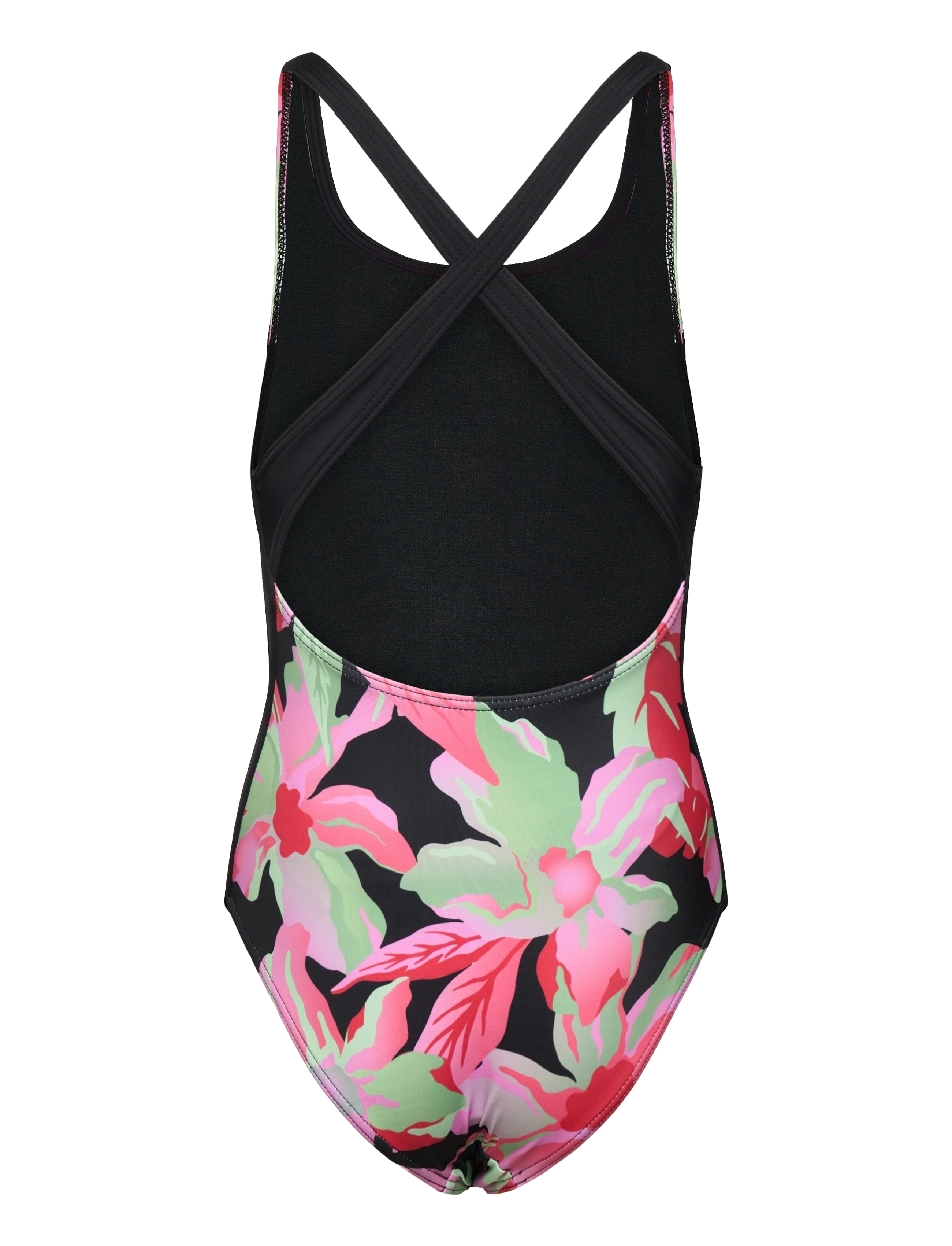 Roxy - ACTIVE RG ONE PIECE - anthracite the moves floral - 1
