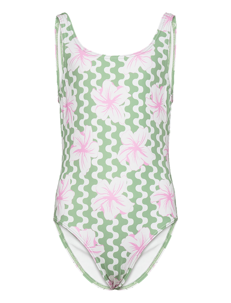 Roxy - PARTY WAVES ONE PIECE 2 - badedragter - basil party waves rg - 0