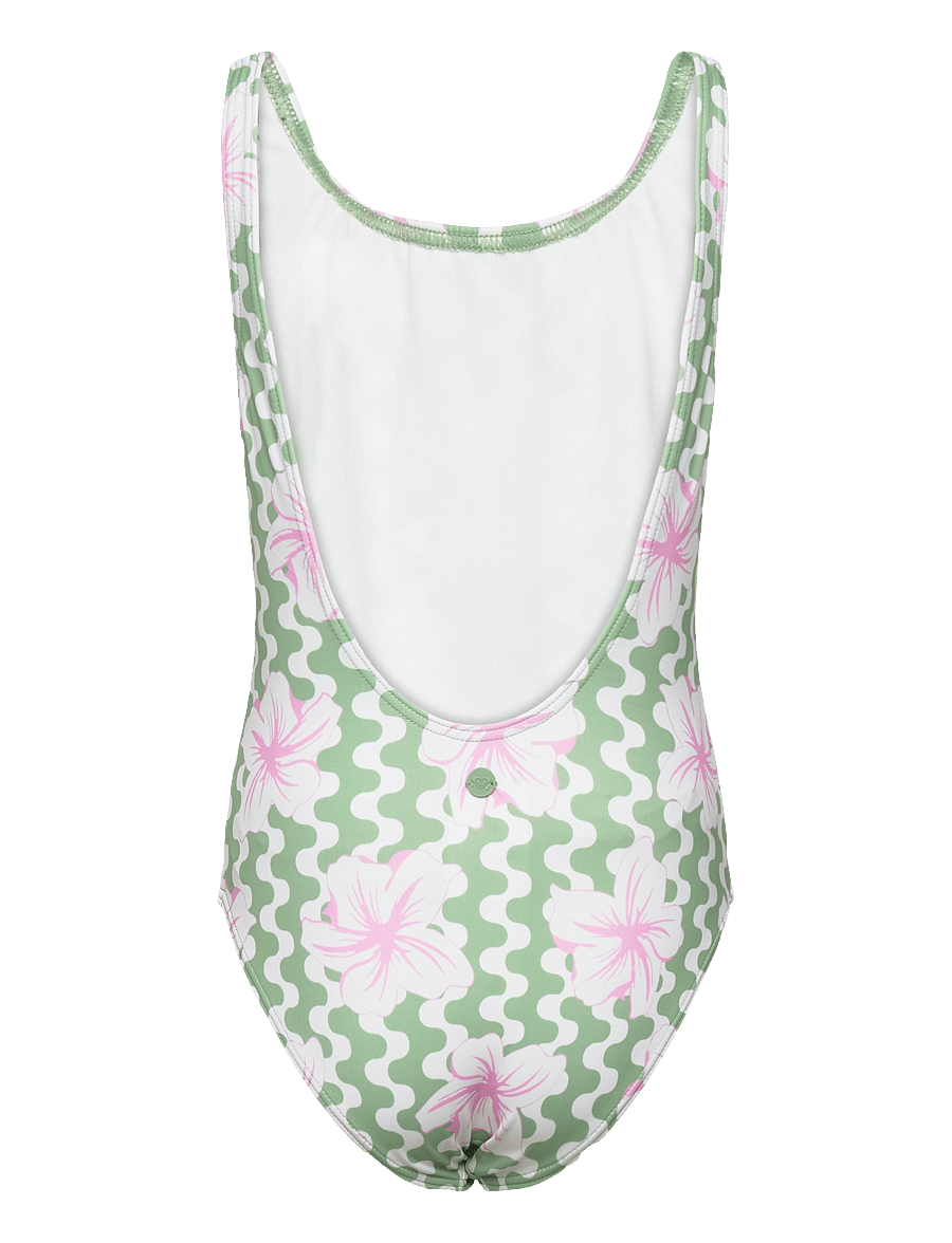 Roxy - PARTY WAVES ONE PIECE 2 - badpakken - basil party waves rg - 1