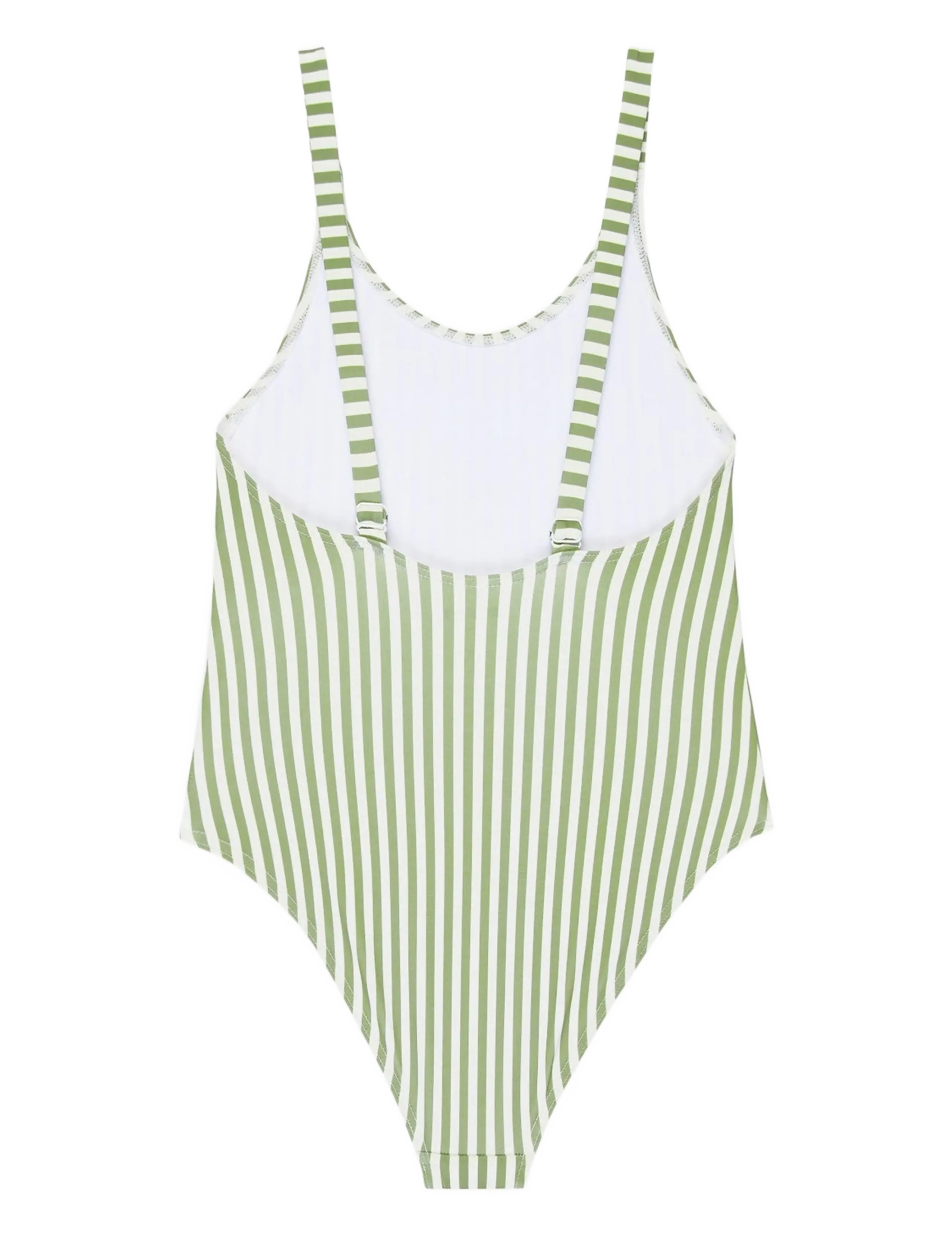Roxy - BICO ACTIVE RG ONE PIECE - iepirkties pēc vecuma - oil green vert moda stripe - 1