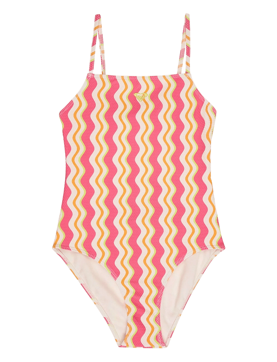 Roxy - BOLD WAVES ONE PIECE - badpakken - papaya bold waves - 0