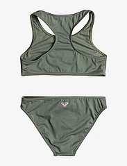 Roxy - BASIC ACTIVE CROP TOP SET - bikini - agave green - 1