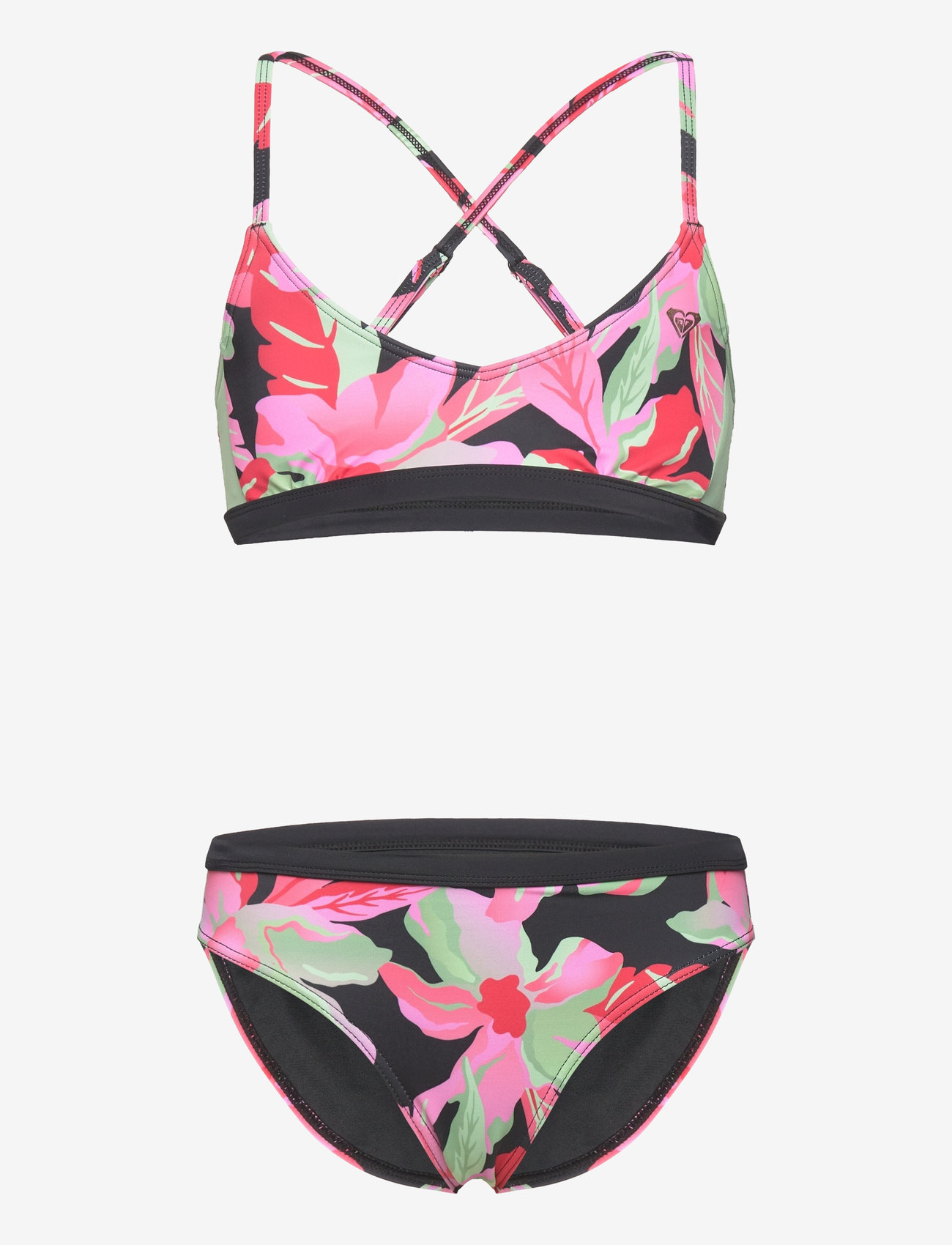 Roxy - ACTIVE RG ATHLETIC TRI SET - die niedrigsten preise - anthracite the moves floral - 0