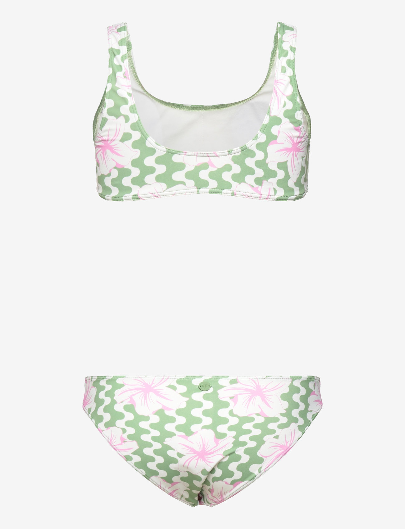 Roxy - PARTY WAVES BRALETTE SET 2 - bikinis - basil party waves rg - 1