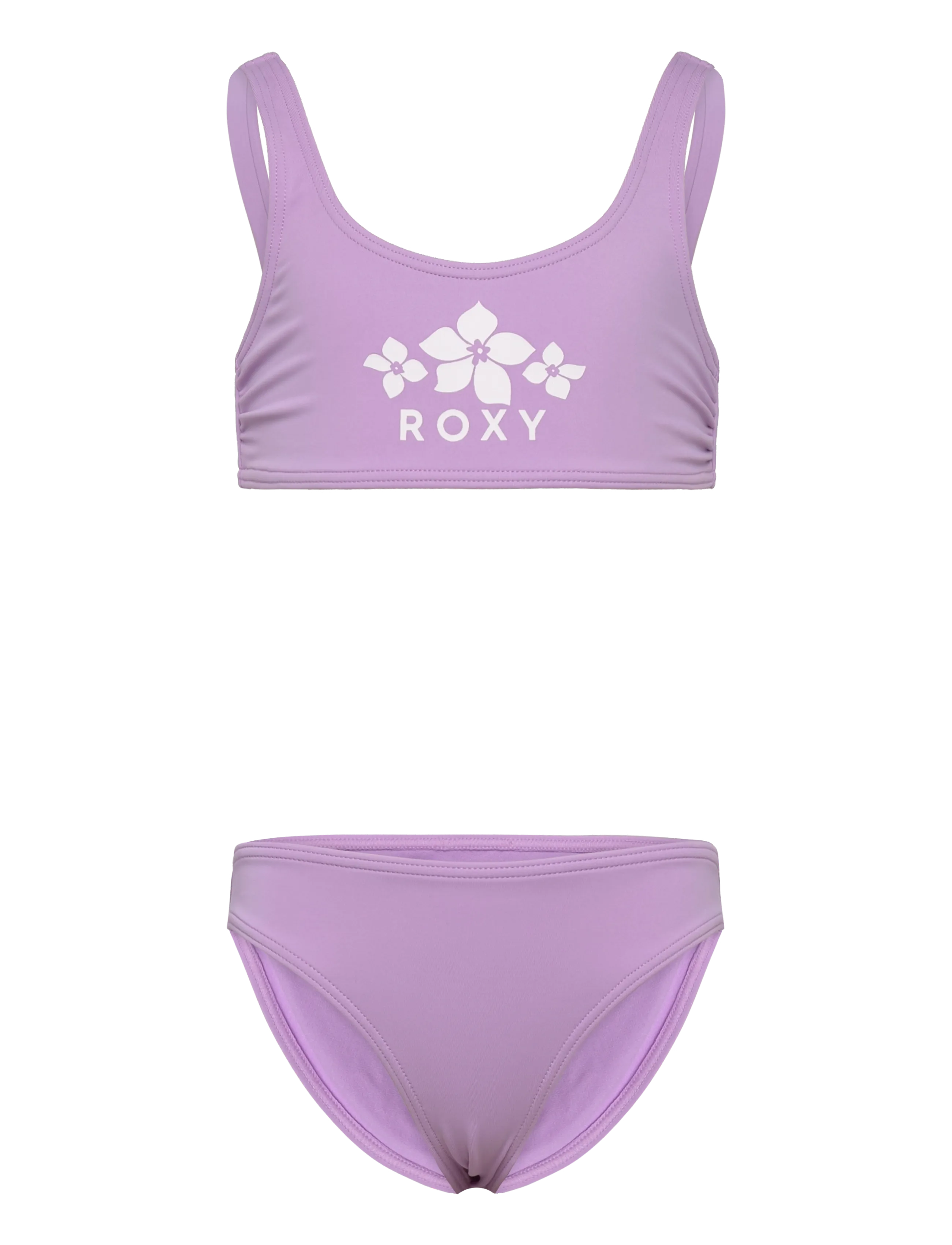ROXY Solid Active Rg Bralette Set Lila - 176 - Kinder